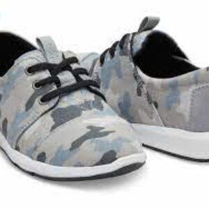 TOMS Kids Camouflage Sneakers